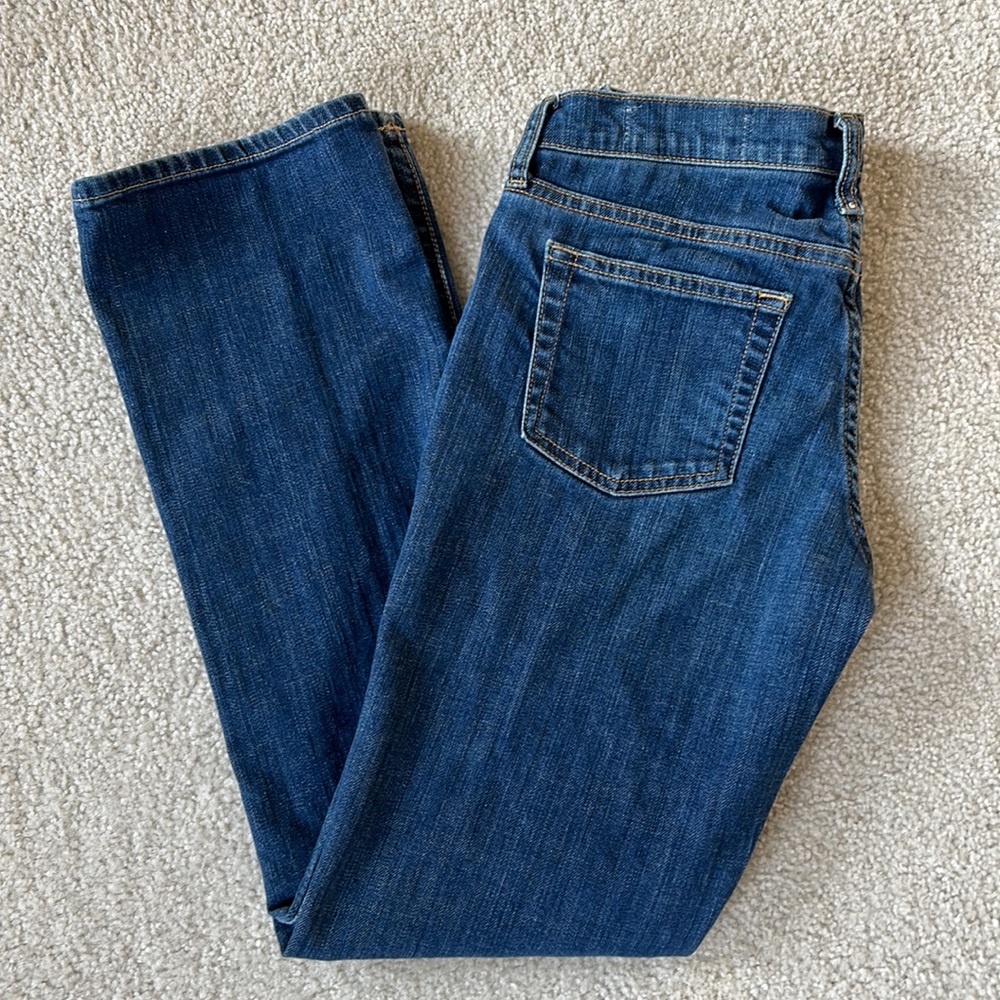 GAP Women's Straight Leg Jeans - Dark Blue